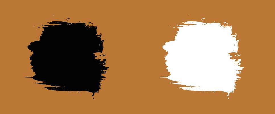 Abstract ink brush illustration background