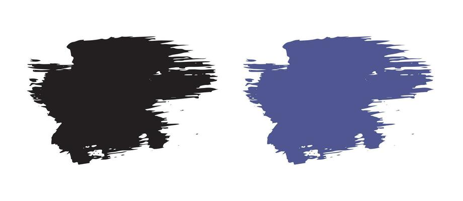 Abstract grunge brush stroke banner