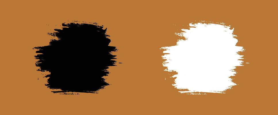 Paint splatter brush stroke vector