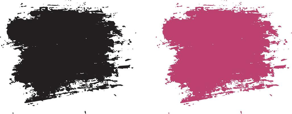 Splash grunge texture banner illustration