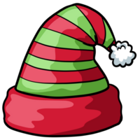 Natale cappelli clip arte cartone animato illustrazione png