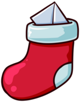 cute christmas element in cartoon style png