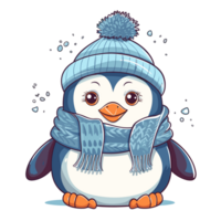 schön Pinguin Clip Art - - ai generativ png