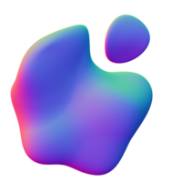 3d forme abstrait png