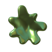 3d forme abstrait png