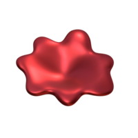 3d forme abstrait png