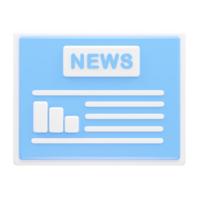 News live icon rendering 3d illustration element png