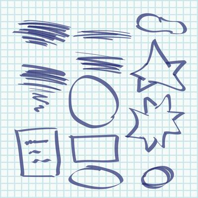 hand draw icons