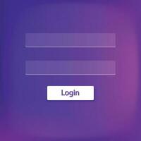 login colored menu 01 vector