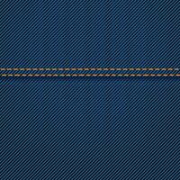 jeans texture with seam vector
