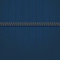 jeans texture with seam vector