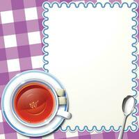 cup of tea vector