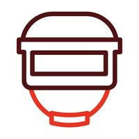 Pubg Vector Thick Line Two Color Icons For Personal And Commercial Use.