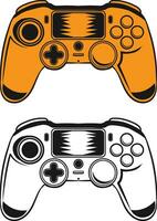 game controller illustration vector