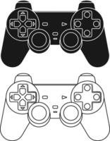 game controller illustration vector