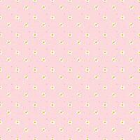 Seamless pattern with small cute flowers on a pink background, Digital background vector and illustration