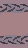 Aesthetic abstract art with a combination of shapes and red colors. Suitable for background and poster vector