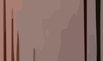 Aesthetic abstract art with a combination of shapes and red colors. Suitable for background and poster vector