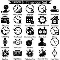 Time Icon Set vector