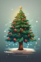 large christmas tree graphic for christmas photo