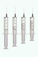 syringe set 01 vector