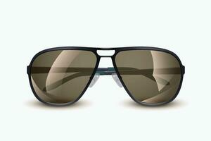 sunglasses front view vector