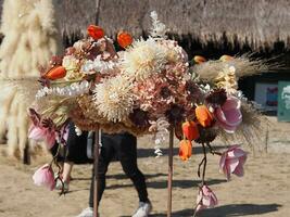 dry flower bouquet beautiful photo