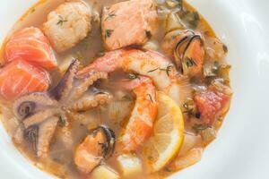 Bowl of Bouillabaisse photo