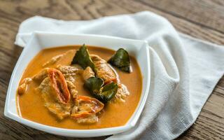 Thai panang curry photo