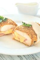 Chicken Cordon bleu photo