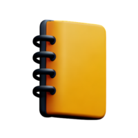 Book Notebook Notepad AI Generative png