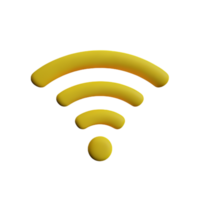 Wireless Signal Wifi AI Generative png