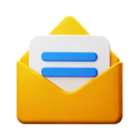 Mail Email Letter AI Generative png