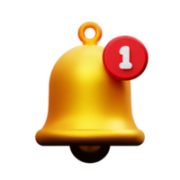 Notification Bell Alarm AI Generative png