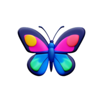 mariposa animal hermosa ai generativo png