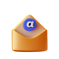 Mail Email Letter AI Generative png