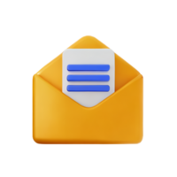 Mail Email Letter AI Generative png