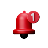 Notification Bell Alarm AI Generative png