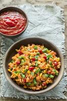 Mexican Rice bowl photo