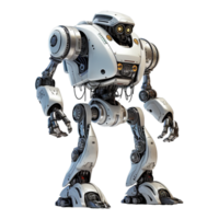 Konzept Zukunft Metall Roboter ai generativ png