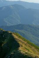 Beautiful mountain landscape in summer photo