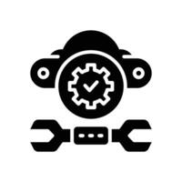 data setting glyph icon. vector icon for your website, mobile, presentation, and logo design.