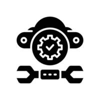 data setting glyph icon. vector icon for your website, mobile, presentation, and logo design.