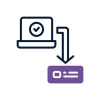 backup dual tone icon. vector icon for your website, mobile, presentation, and logo design.