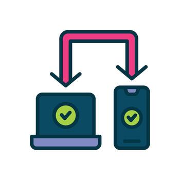 sensible lleno color icono. vector icono para tu sitio web, móvil, presentación, y logo diseño.