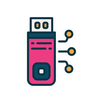 destello conducir lleno color icono. vector icono para tu sitio web, móvil, presentación, y logo diseño.