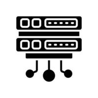server glyph icon. vector icon for your website, mobile, presentation, and logo design.
