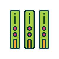 document filled color icon. vector icon for your website, mobile, presentation, and logo design.