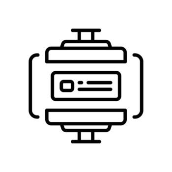 data compress line icon. vector icon for your website, mobile, presentation, and logo design.