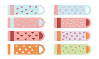 Label paper pattern vector